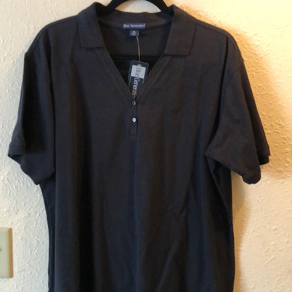 Blue Generation Polo - Black